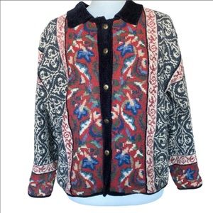 Icelandic Designs Wool Blend Cardigan